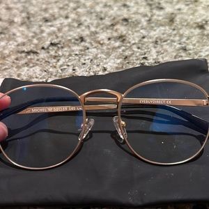 Golden Round Bluelight Glasses